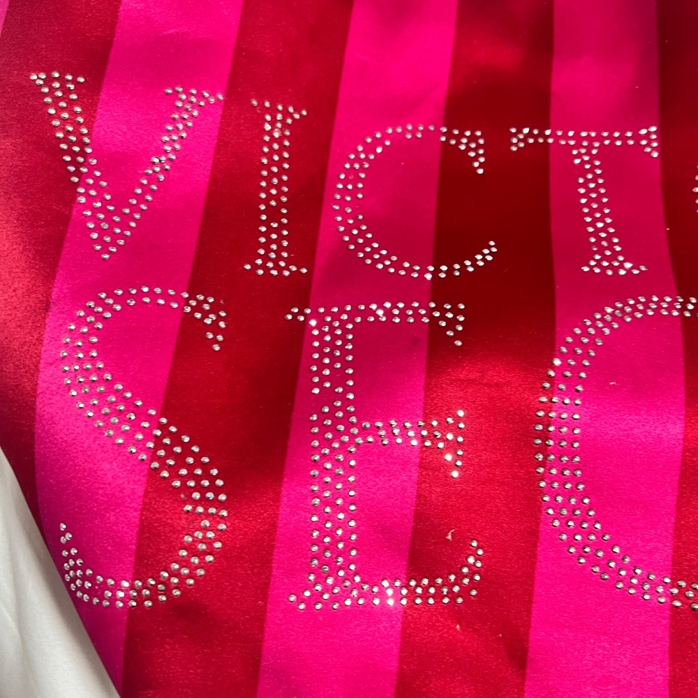 Victoria's Secret Pink and Black Tote Bag - Picture 2 of 4